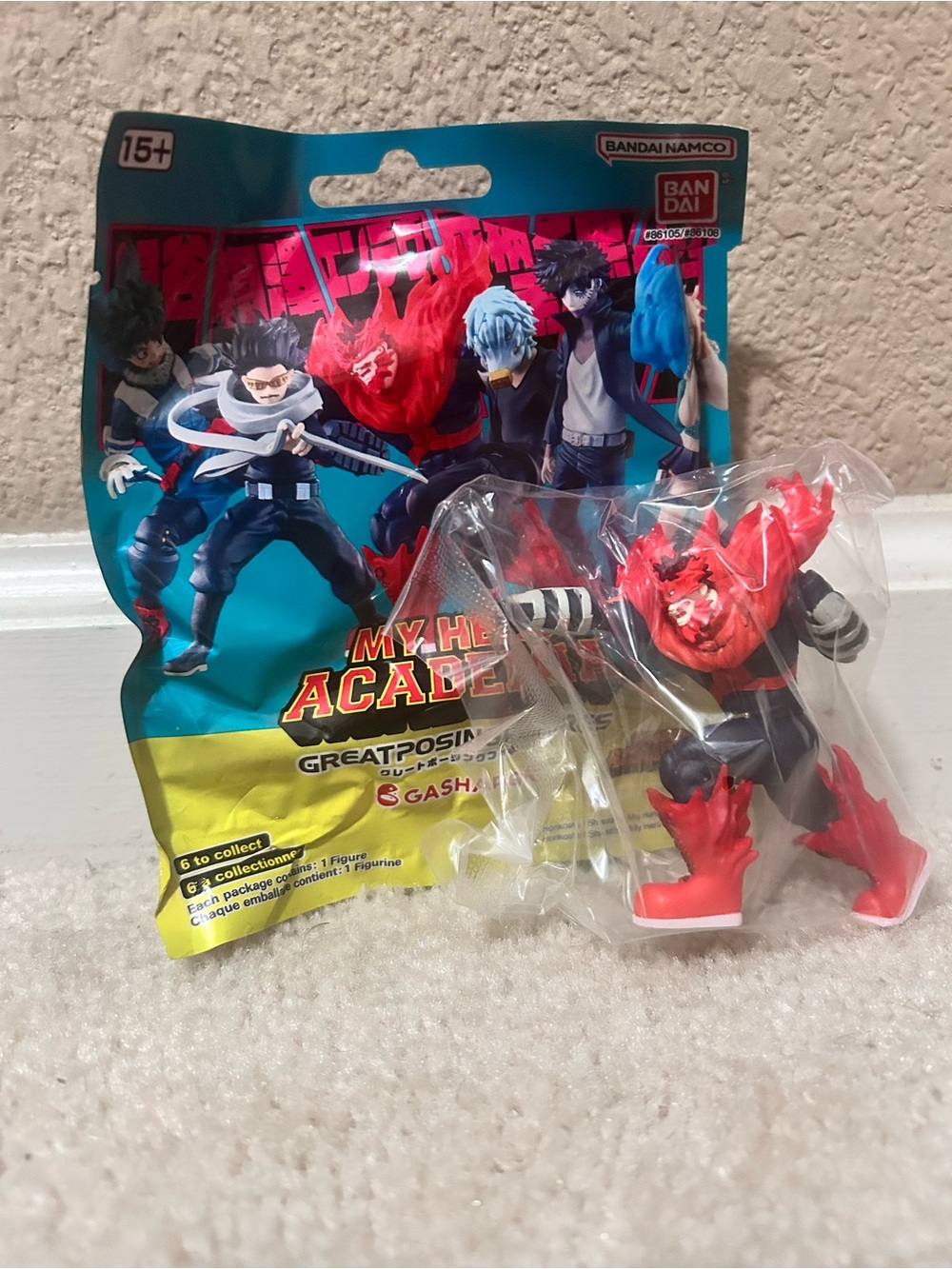 My Hero Academia Endeavor - Great Posing Figures Series Gashapon And Bandai